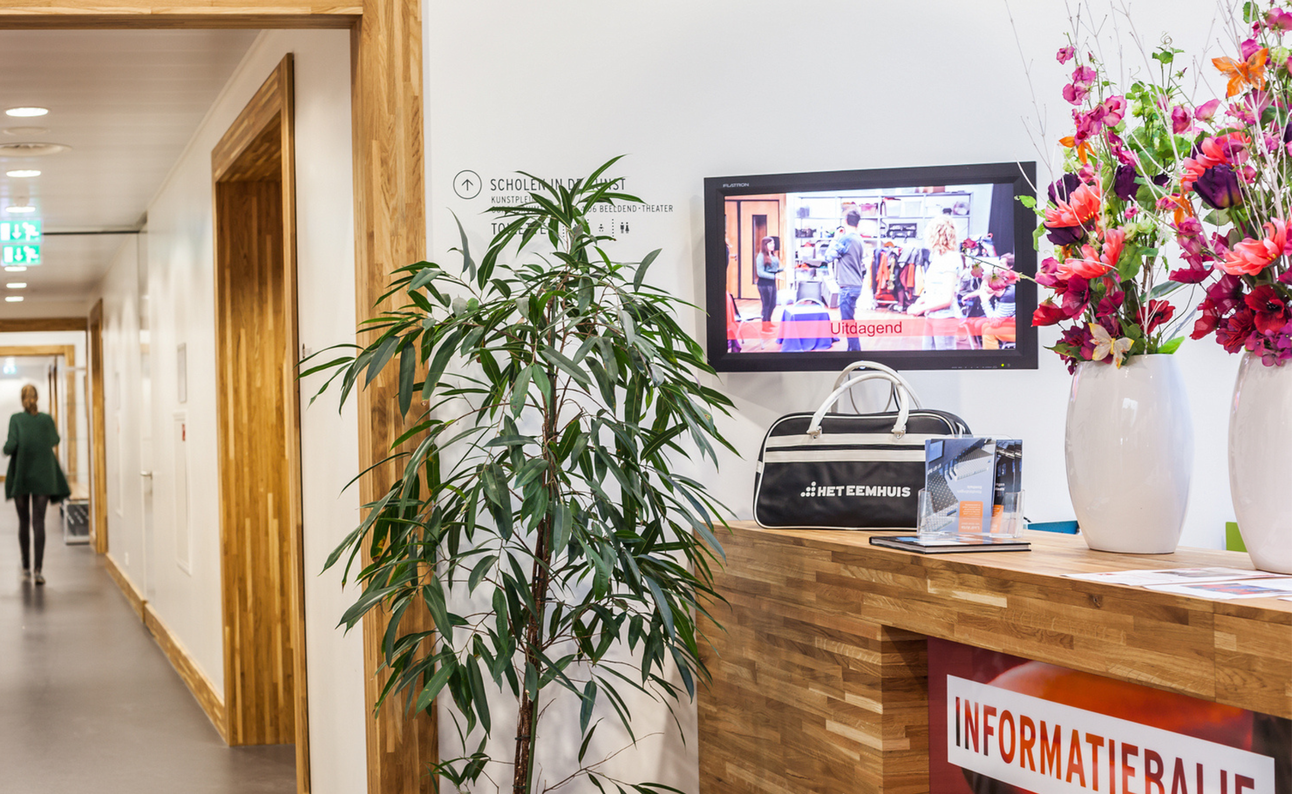 Het Eemhuis, cultureel centrum van Amersfoort met audiovisuele oplossingen (av) van Fidato