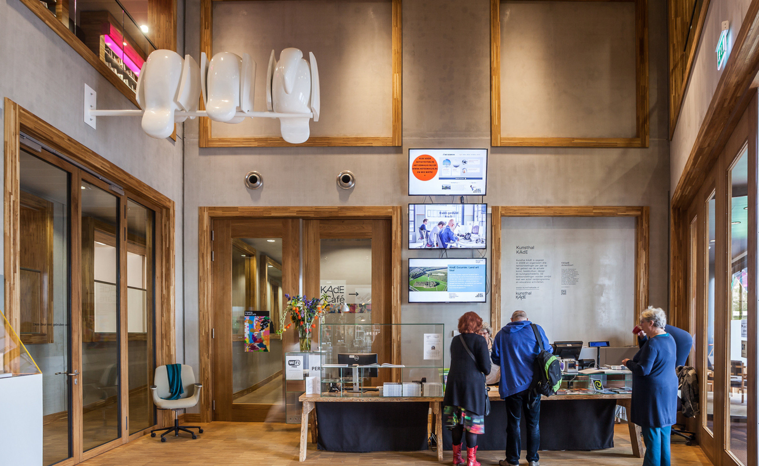 Het Eemhuis, cultureel centrum van Amersfoort met audiovisuele oplossingen (av) van Fidato