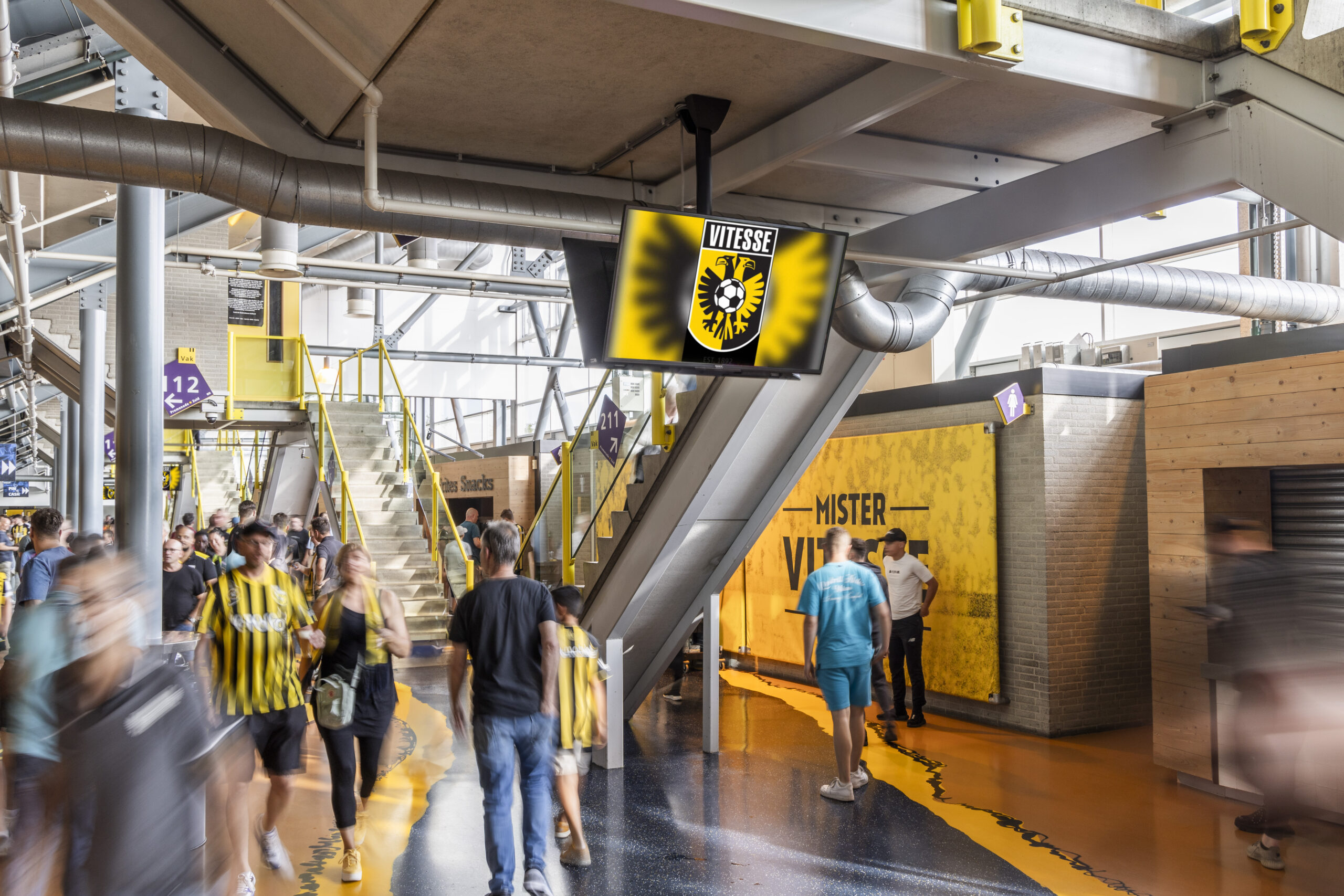 Gelredome - evenementen locatie met audiovisuele oplossingen (av) van Fidato