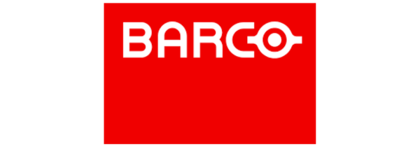 Barco - Logo - Leverancier van audiovisuele oplossingen voor Fidato